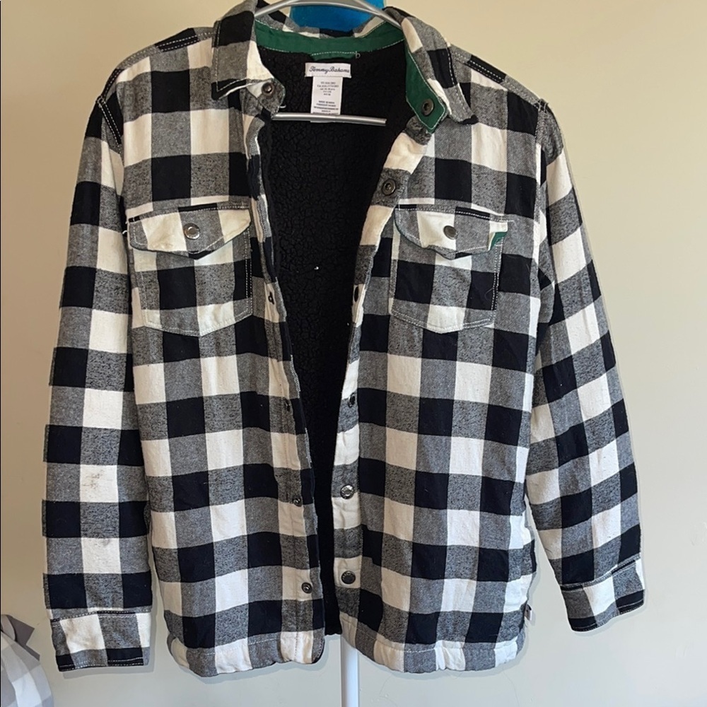 Tommy Bahama Black Textured Jacket